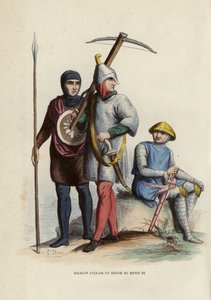 Soldados ingleses del reinado de Enrique III