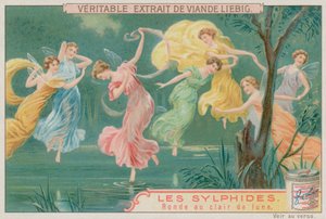 Sílfides Bailando a la Luz de la Luna de European School
