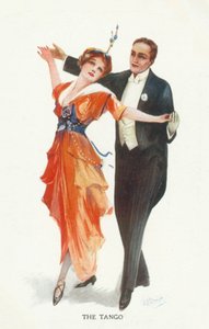 Tango (litografía en color)