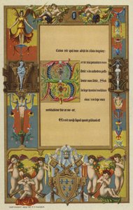 El Libro de Horas (litografía en color)