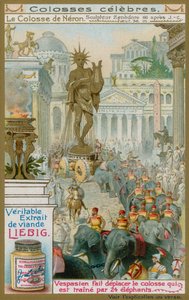 El Coloso de Nerón, por el Escultor Zenodore, 66 d.C. de European School