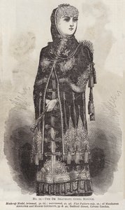 El manto de ópera De Beaumont (grabado) de European School