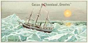 El Fram en el hielo