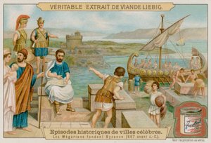 Los Megarianos Fundan Bizancio en 667 a.C. de European School
