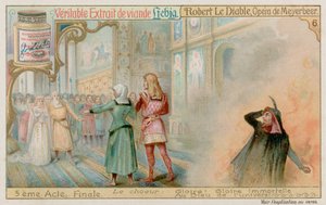 La Boda de Robert y la Princesa Isabelle Mientras Bertram Desciende al Infierno de European School