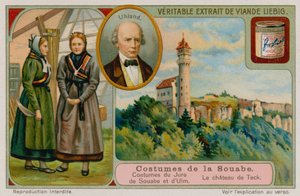 La ropa de Jura y Ulm, Ludwig Uhland y el Castillo Teck
