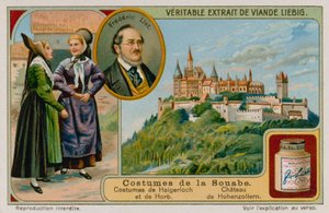 La ropa de Halgerloch y Horb, Friedrich List y el Castillo Hohenzollern