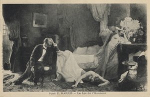 La ley del honor (litografía) de European School
