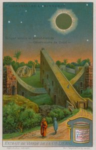 El observatorio en Delhi y un eclipse solar de European School