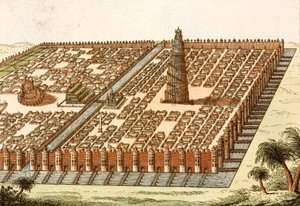 Torre de Babel, Palacio Real y Jardines Colgantes de Babilonia de European School