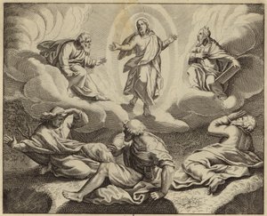 Transfiguración de Jesucristo (grabado) de European School