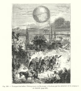 Transporte del globo l