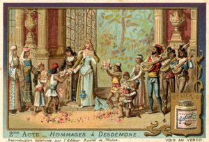 Tributos a Desdémona de European School