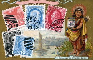 Sellos postales de Estados Unidos de América, 1897