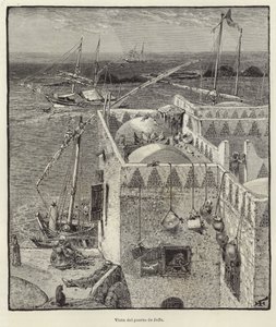 Vista del puerto de Jaffa