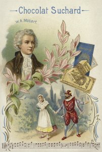 Wolfgang Amadeus Mozart, músico y compositor austríaco