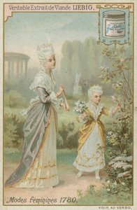 Mujeres en 1780