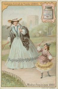 Mujeres en 1860 de European School