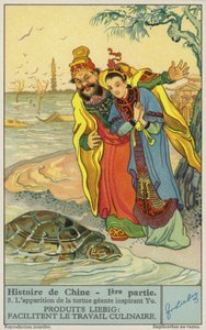 Yu el Grande y la tortuga gigante (cromolito) de European School