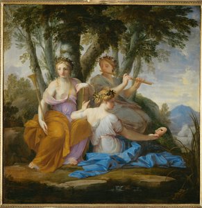 Clio, Euterpe et Thalia - Las musas Clio, Euterpe y Thalia ...