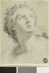 Cabeza de una mujer de Eustache Le Sueur