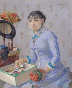 La Sombrerera, c.1877