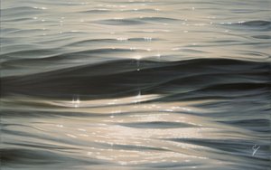 Into The Light, 2023 (óleo sobre lienzo) de Eva Volf