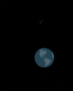 La Tierra vista desde el espacio (arte digital)