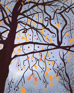 London Planetree , Brooklyn (arte digital) de Evan Sklar