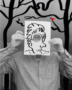 Otro autorretrato de Evan Sklar