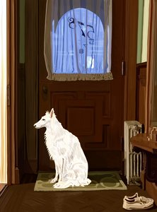 Penyy On Rug By Front Door Brooklyn (arte digital) de Evan Sklar
