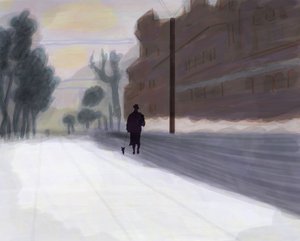 Prospect Park, West After Snow (arte digital)