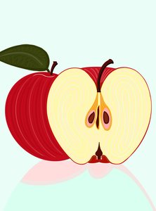 Sliced Apple Brooklyn (arte digital)