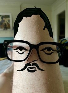 Thigh Guy, c.2020-24 (arte digital)