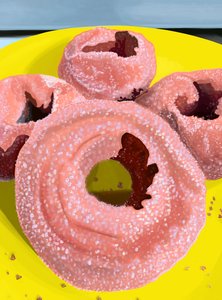 donuts de canela y azúcar (arte digital) de Evan Sklar