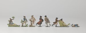 Figuras de estaño hechas por los Hermanos Moravianos de Zeist de Evangelische Broedergemeente