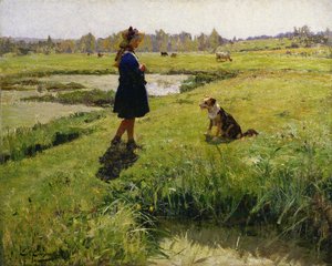 Una pausa al mediodía de Evariste Carpentier