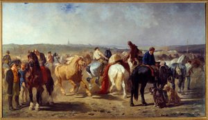 La feria del caballo de Evariste Vital Luminais