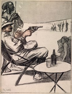 Los coloniales, mientras esperamos refuerzos, trabajamos un poco nosotros mismos de L