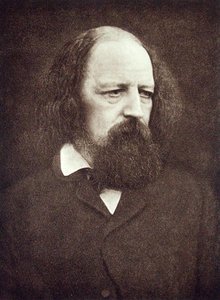 Retrato de Alfred, Lord Tennyson (1809-92), c.1889-91