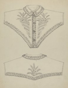 Bata Bordada de Evelyn Bailey