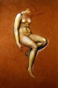 Estudio para In Memoriam de Evelyn De Morgan