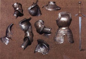 Estudio de armadura, No.2