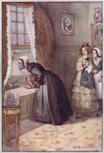 Ilustración para Cranford de la Sra. Gaskell (litografía en color) de Evelyn Paul