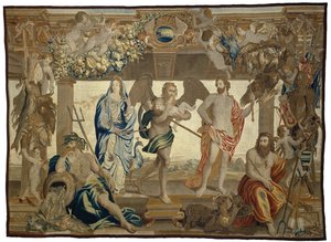 Los cuatro elementos y el tiempo Los meses, las estaciones, los elementos, el día y la noche (título de la serie) de Everaert Leyniers