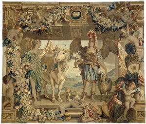 marzo y abril Los meses, las estaciones, los elementos, el día y la noche (título de la serie) de Everaert Leyniers