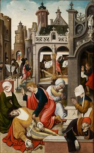 Escena de la vida de San Roque, 1517 de Everaert Orley