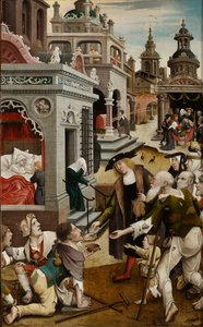 Escena de la vida de San Roque de Everaert Orley