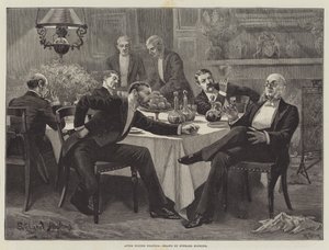Política después de la cena de Everard Hopkins