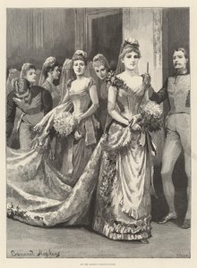 En el salón de la reina de Everard Hopkins